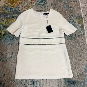Alexander Wang Silk Cut Out Blouse Size 4